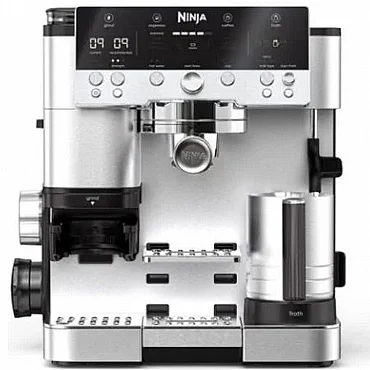 מכונת אספרסו חצי אוטומטית NINJA נינג'ה דגם LUXE CAFE ES603 מכונת אספרסו חצי אוטומטית NINJA נינג'ה דגם LUXE CAFE ES603