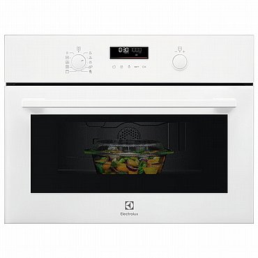 מיקרוגל בנוי משולב גריל Electrolux ECK5401V - גימור לבן אחריות ע"י היבואן הרשמי מיקרוגל בנוי משולב גריל Electrolux ECK5401V - גימור לבן אחריות ע"י היבואן הרשמי
