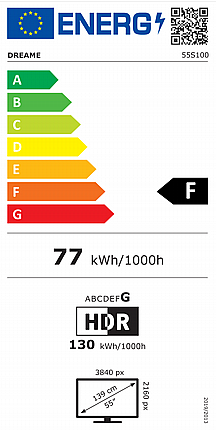 �������� 55" DREAME ����� ��� 55S100 MINI LED 4K