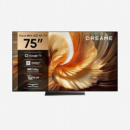 �������� 75" DREAME ����� ��� 75S100 MINI LED 4K