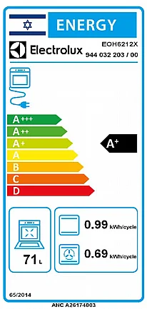 ���� ���� 71 ���� Electrolux ���������� ��� EOH6212X �������