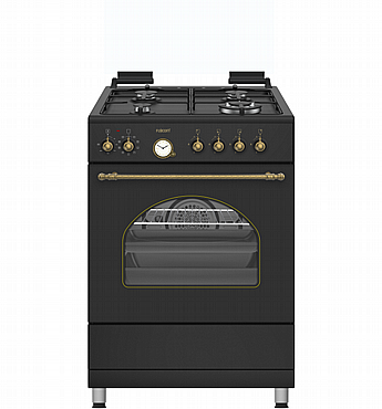 תנור עומד משולב 60 ליטר FUJICOM פוג'יקום דגם FJ-FSRT66MB עיצוב כפרי שחור מט תנור עומד משולב 60 ליטר FUJICOM פוג'יקום דגם FJ-FSRT66MB עיצוב כפרי שחור מט