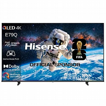 טלוויזיה 43" HISENSE הייסנס 4K QLED דגם 43E79Q *משווק מורשה של היבואן הרשמי* טלוויזיה 43" HISENSE הייסנס 4K QLED דגם 43E79Q *משווק מורשה של היבואן הרשמי*