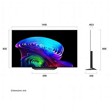 �������� ���� 65" LG 4K OLED �� �� ��� OLED65CS6VA