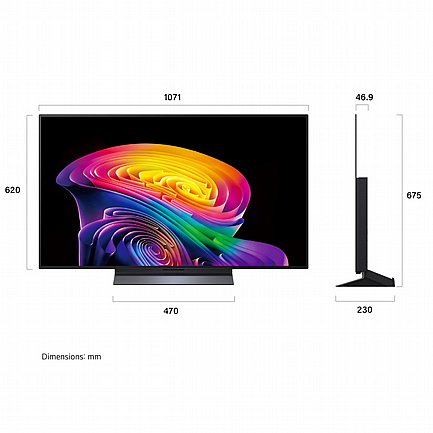 �������� 48" LG 4K OLED �� �� ��� OLED48C66LA