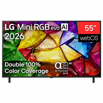 �������� 55" LG 4K Mini RGB �� �� ��� 55MRGB85B6C