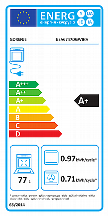 ���� ���� 60 �"� GORENJE ������� ��� BSA6747DGWI