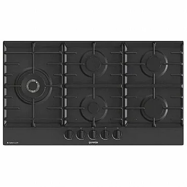 כיריים גז 5 להבות 90 ס"מ Gorenje גורניה דגם GW951MB שחור כיריים גז 5 להבות 90 ס"מ Gorenje גורניה דגם GW951MB שחור