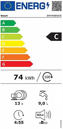  ���� ���� �������� ��� 60 �"� ��� BOSCH ��� SMV4HBX07E 