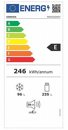���� ����� ����� 331 ���� GORENJE ������ ��� NRK6202AW4