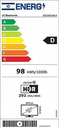 �������� OLED �83 �� �� LG ��� OLED83C66LA 