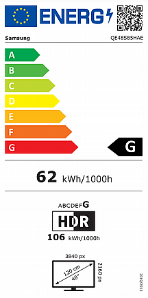 �������� ���� "48 SAMSUNG OLED 4K ������ ��� QE48S85H *��� 2026 ����� ����� �� ������ �����*
