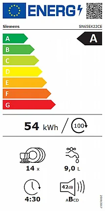 ���� ���� ��� 60 �"� �������� ��� Siemens ����� ��� SN65EX22CE