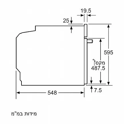 ���� ���� 60 �"� BOSCH ��� ��� HBA572BB4