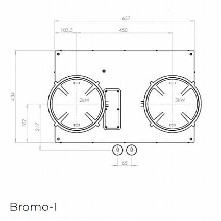 ������ ��������� 2 ������ PITT COOKING ��� ������ ��� BROMO-INDUCTION