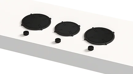 ������ ��������� 3 ������ PITT COOKING ��� ������ ��� CUSIN-INDUCTION