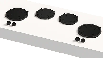 ������ ��������� 4 ������ PITT COOKING ��� ������ ��� DRUM-INDUCTION
