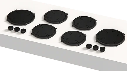 ������ ��������� 6 ������ PITT COOKING ��� ������ ��� FOESSA-INDUCTION
