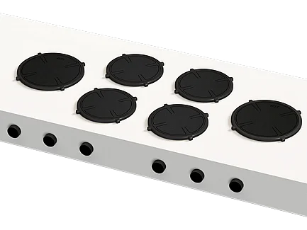 ������ ��������� 6 ������ PITT COOKING ��� ������ ��� FOESSA-INDUCTION
