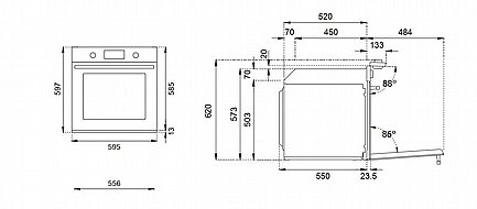 ���� ���� Bertazzoni ������� ��� F6011PROELX 