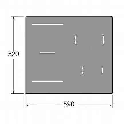 ������ ��������� 60 �"� BERTAZZONI ������� ��� P604I1M30NP ����