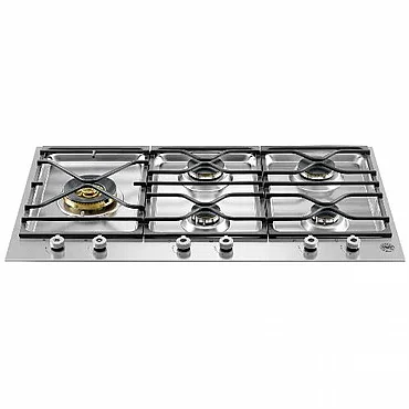כיריים גז 5 להבות 90 ס"מ BERTAZZONI ברטזוני דגם PM365S0X כיריים גז 5 להבות 90 ס"מ BERTAZZONI ברטזוני דגם PM365S0X
