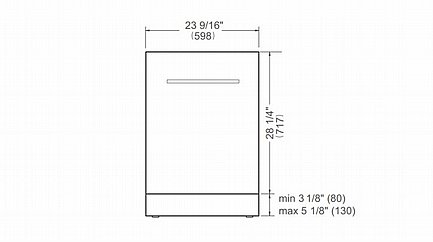 ���� ���� ��� Bertazzoni ������� ��� DW60S3UDXDP 