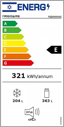 ���� 4 ����� 567 ���� FRIGIDAIRE ������� ��� FQE600GWG ������ ����