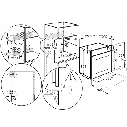 ���� ���� 71 ���� Electrolux ���������� ��� EOH6229K ����� ������ �� ��� ��� ������