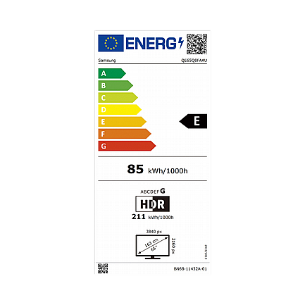 �������� 65" Samsung ������ QLED Smart TV 4K ��� QE65Q8F