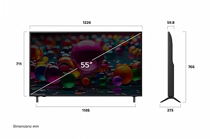 �������� "55 LG �� �� webOS Direct LED 4K ��� LG 55UA80006LC