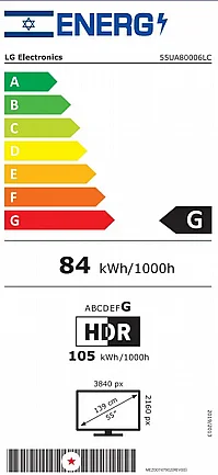�������� "55 LG �� �� webOS Direct LED 4K ��� LG 55UA80006LC