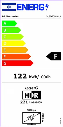 �������� 77" LG 4K OLED �� �`� ��� OLED77B46LA *��� 2024 ����� ����� �� ������ ����� �.�*