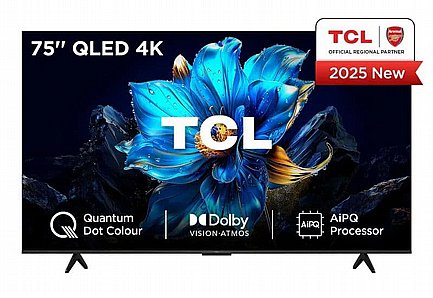 �������� ���� "75 4K QLED ���� TCL ��� 75P7K *����� ����� �� ������ �����*