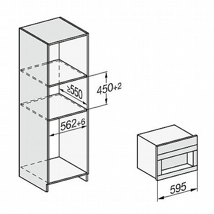 ����� ��� ��������� 45 �"� MIELE ���� ��� CVA7840 CLST