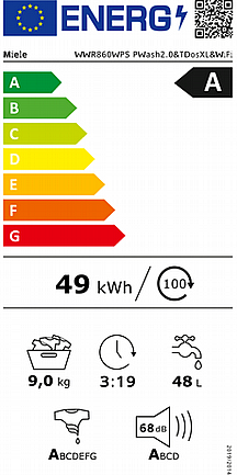 ����� ����� 9 �"� ��� ���� MIELE ���� ��� WWR 860 WPS