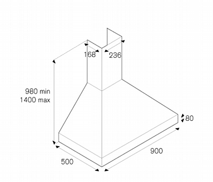 ���� ���� ����� 90 �"� Bertazzoni ������� ��� K90AMHCRA ���