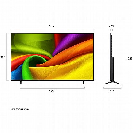 �������� 75" LG 4K NANO UHD �� �� 75NU830B6LA