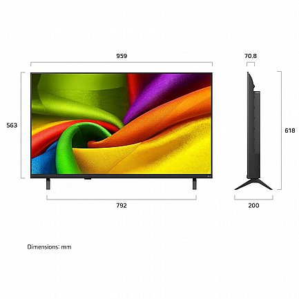 �������� 43" LG  �� �� ��� 43NU840B6LA NANO UHD AI
