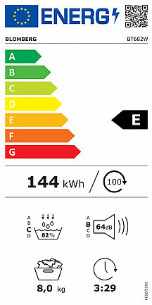����� ����� 8 �"� �������� Blomberg ������� ��� BT682W HEATPUMP