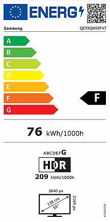 �������� ���� 55" NeoQLED 4K Samsung ������ ��� QE55QN90F *��� 2025 ����� ����� �� ������ ����� ������*