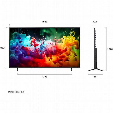�������� ���� 75" LG QNED AI �� �� 75QNED72B6T