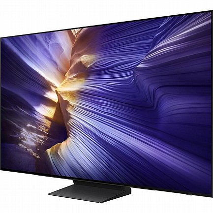�������� ���� 55" OLED 4K Samsung ������ QE55S90FAEXIL *��� 2025 ����� ����� �� ������ �����*