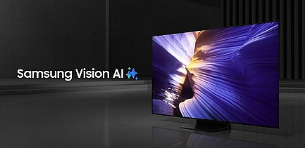 �������� ���� 55" OLED 4K Samsung ������ QE55S90FAEXIL *��� 2025 ����� ����� �� ������ �����*